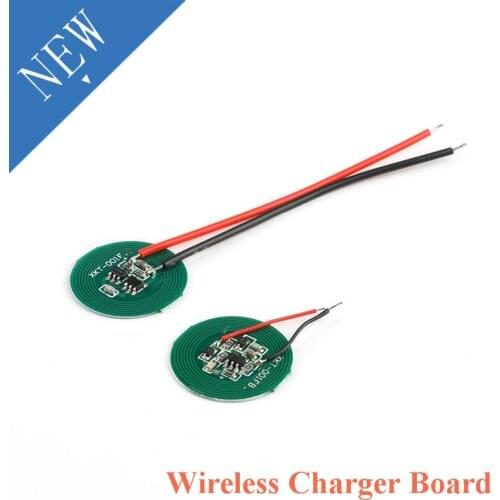 Small 20mm Wifi Wireless Charger Charging Power Supply Module Transmitter Receiver Coil Terminal Circuit DIY PCB Board