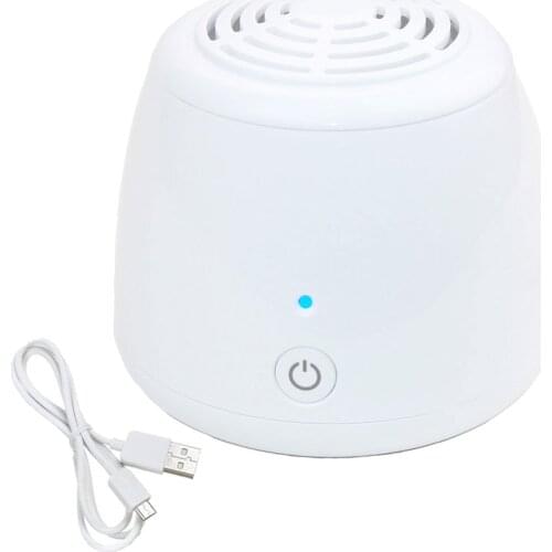 Mini Air Purifier Fridge Ozone Generator Fresh for Refrigerator Bathroom Food Fresh Wardrobe Disinfection