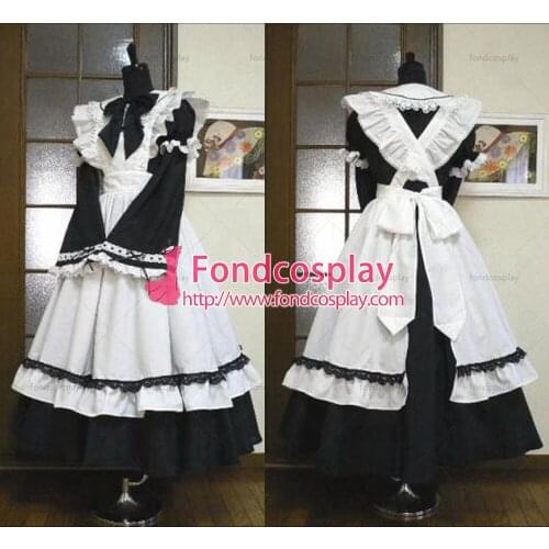 Cotton Sissy Maid Dress Cosplay Costume Tailor-made[CK170]