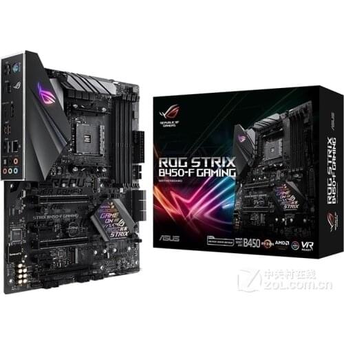 Original motherboard for new ASUS ROG STRIX B450-F GAMING Socket AM4 DDR4 USB3.1 64G SATA3 B450 M.2 Desktop Motherboard