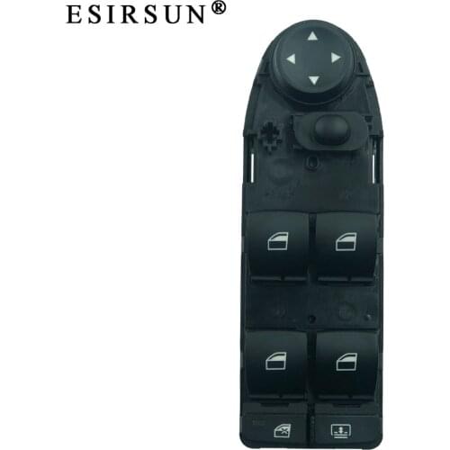 ESIRSUN Window Master Glass Lifter Control Switch FIT FOR For BMW E60 E61 523i 525i 528i 530i 540i 550i,61319122112