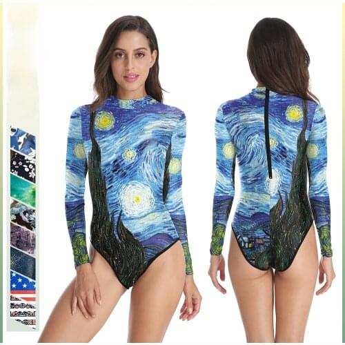 XAXBXC Swimwear With Sleeves