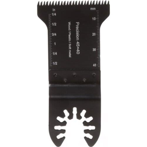 1 pc 45mm Quick Release HCS Black Oscillating Multitool Japanese Teeth Saw Blade