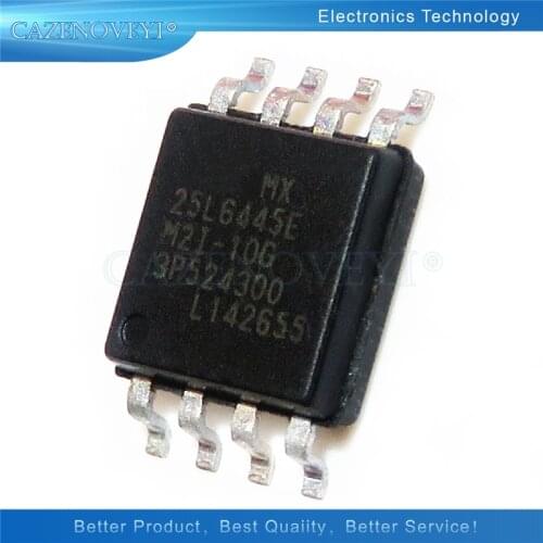 1pcs/lot MX25L6445EM2I-10G 25L6445E SOP-8 In Stock
