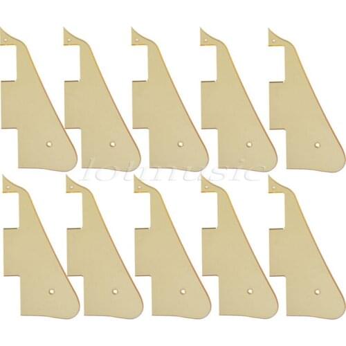 10Pcs Electric Guitar Pickguard Gold Mirror For Electric Guitar Replacement