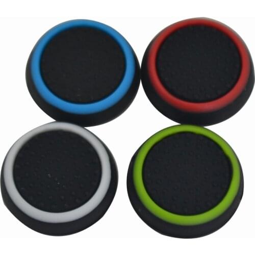 2pcs a lot Game Accessory Protect Cover Silicone Thumb Stick Grip Caps for PS3 /PS4 for Xbox 360 for Xbox one Game Controllers
