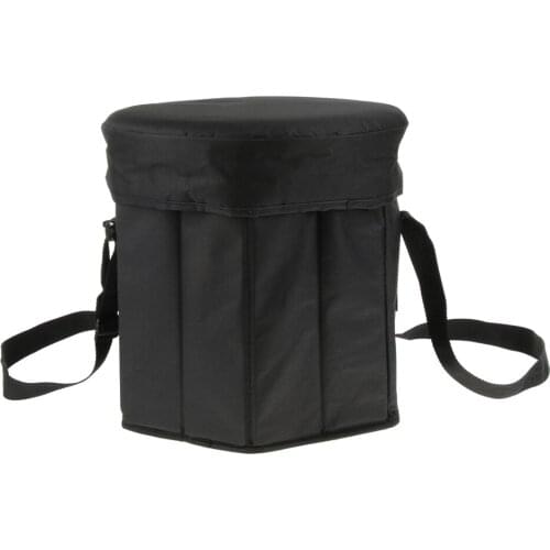 2 in 1 Camping Chair Fishing Stool Picnic Insulated Lunch Storage Bag Bucket ice Pack Multifunction tool