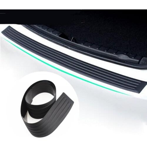 Car rear bumper rubber protection pad trim for Toyota Camry Corolla RAV4 Yaris Highlander/Land Cruiser/PRADO Vios Vitz/Reiz
