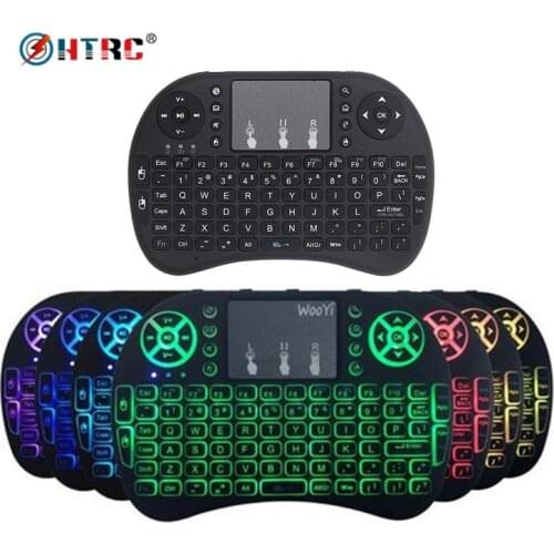 I8 keyboard 2.4GHz Wireless Keyboard with Touchpad Fly Air Mouse Remote Control For Android 9.0 TV BOX HK1 max h96 max x88 Pro