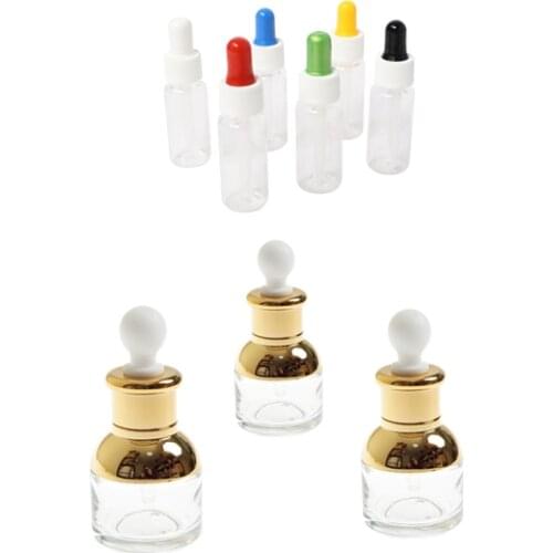 Baby Sensory Bottle w/ Dropper Colors Mixing Game Montessori Practical Life Materials for Water Transfering Kids Educational Toy