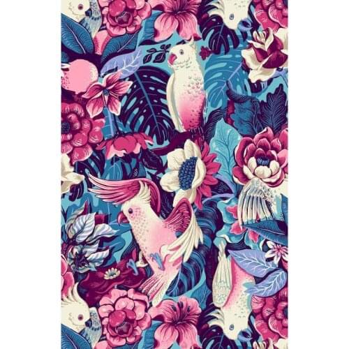 GATYZTORY DIY Painting By Numbers Flowers And Bird Canvas Drawing Acrylic Paint By Numbers Oil Painting HandPainted Home Decor G