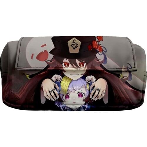 Genshin Impact QiQi Aether student school pencilcase stationery office pencilcase household stationery