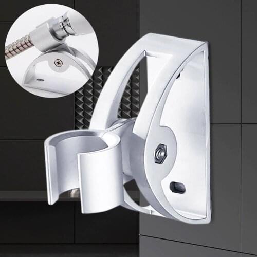 Bathroom Strong Suction Cup Wall Mount Holder Adjustable Hand Shower head Bracket Sprayer Head Fixing Bracket Bathroom Accessory
