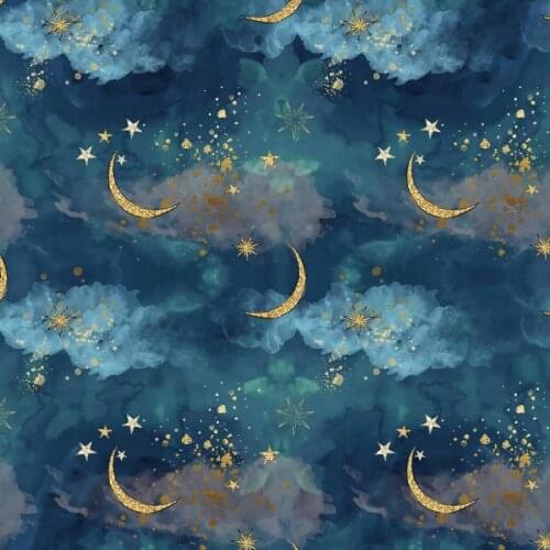 Laeacco Starry Sky Portrait Scene Baby Children Photography Backgrounds Customized Photographic Backdrops For Photo Studio