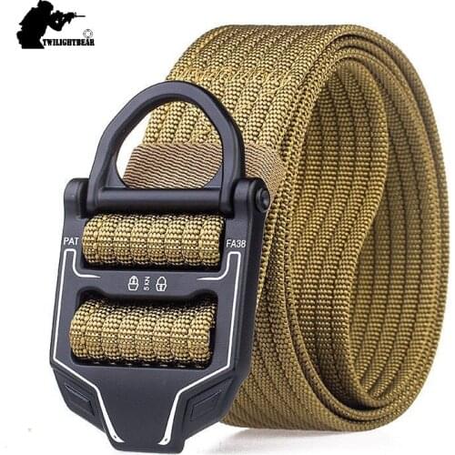 2019 New Outdoor Military Tactical Belt Multifunction Special Forces Nylon Combat Belt Men Women Casual Training Belt Aj106