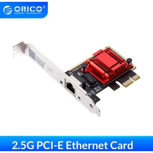 ORICO Expansion Network Card PCI Express Adapter Computer Network port Expansion 2.5G Electrical Port For Windows