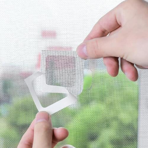 Fix Net Window Home Adhesive Anti Mosquito Fly Bug Insect Repair Screen Wall Patch Stickers Mesh Window Screen Window Net Mesh