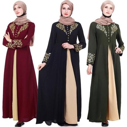Bangladesh Dubai Abayas For Women Hijab Evening Print Dress Caftan Marocain Kaftan Islamic Clothing Muslim Arabic Dress Festa