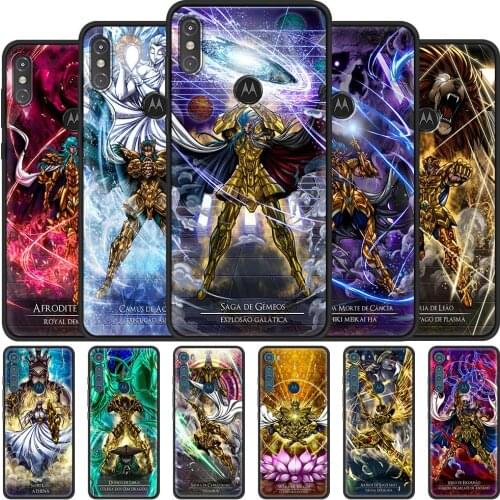 Saint Seiya Anime Soft Case For Motorola One Fusion G9 Play G8 Power Lite G Stylus E6s Edge Plus G30 G10 Phone Cover Funda Shell