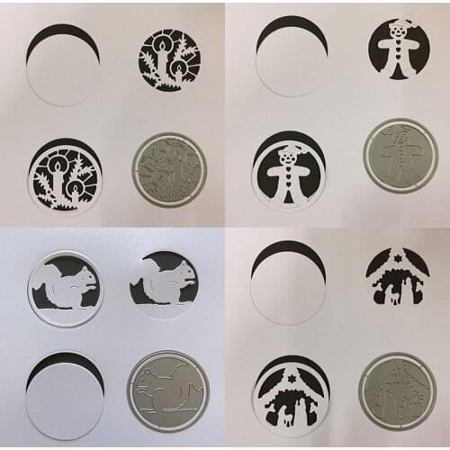 Squirrel snowman etc Metal Cutting Dies for DIY Scrapbooking Album Paper Cards Making Decorative Crafts Supplies 2019 New