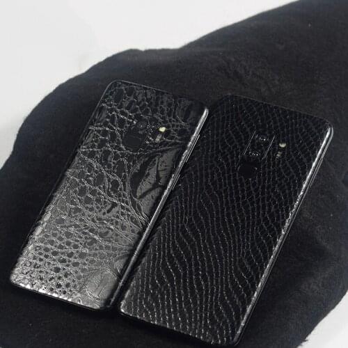 Crocodile Snakeskin Pattern Decorative Back For Samsung Galaxy S9 Phone Plus Protector S9Plus Back Film Stickers