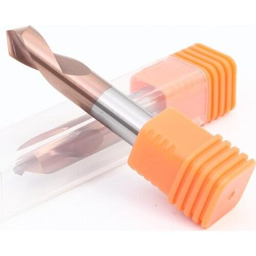 Milling Cutter Alloy Coating Tungsten Steel Tool Aluminum Cnc Maching Spot Drills Chamfered Positioning Milling Cutter 90