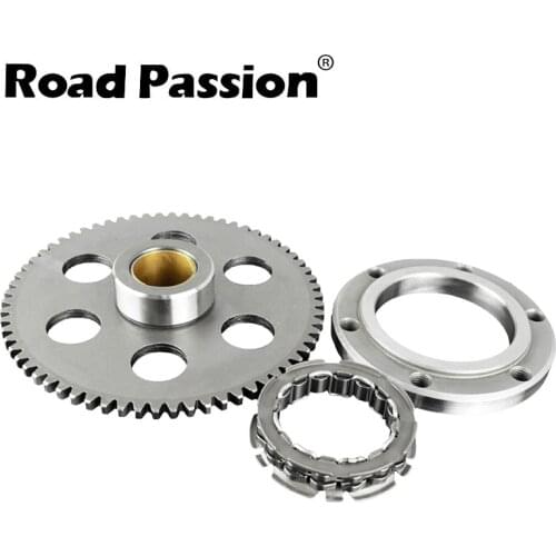 Road Passion Motorcycle One way Starter Clutch Gear Assy Kit For Yamaha XV250 XV Virago / V-star / Route 66 250