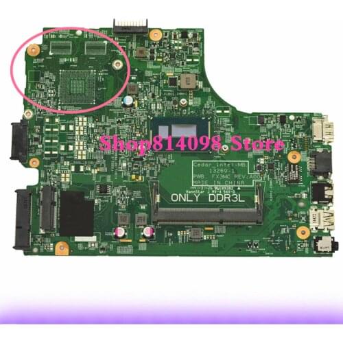 KEFU CN-0HRG70 HRG70 FIT FOR Dell Inspiron 15 3442 3443 3542 3543 5748 5749 Laptop Motherboard 13269-1 FX3MC 2957U mainboard