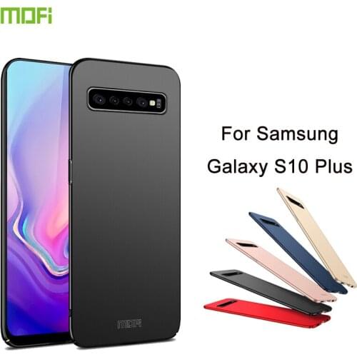 MOFi For Samsung Galaxy S10 Plus Back Cover Full Protection PC Hard Fundas Phone Cases Shell For Samsung Galaxy S10 Plus