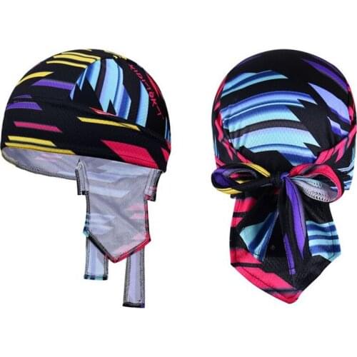 Mens Sport Cycling Pirate Quality Small Cap Dry UV Sweat-absorbing Sunscreen Equipped Bicycle Girls Mountain Running Headscarf