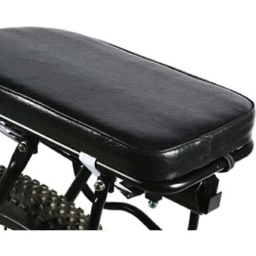 Mountain Bike Seat Plate Bicycle Back Seats Cushion Rear Shelf Thickened Saddle X3UA