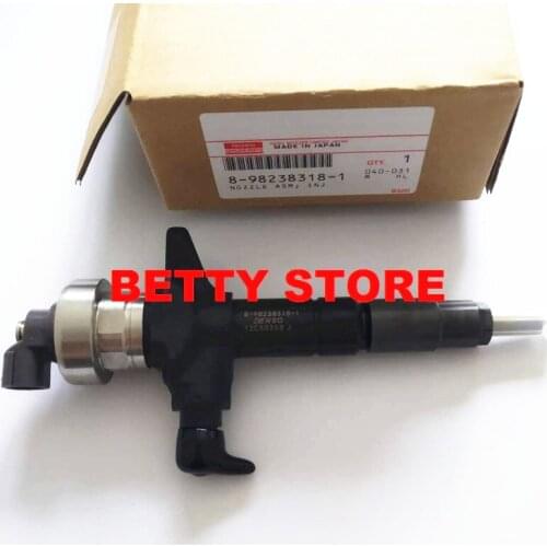 Genuine New Common Rail Injector 8-98238318-1 8982383180, 8-98238318-0, 295050-1710 for NLR85 4JJ1 Engine