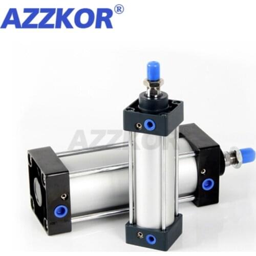 Pneumatic Standard Cylinder Adjustable Micro Air Cylinder 32 Bore 25/50/75/100/125/150/175/200mm Stroke Mask Machine Accessories