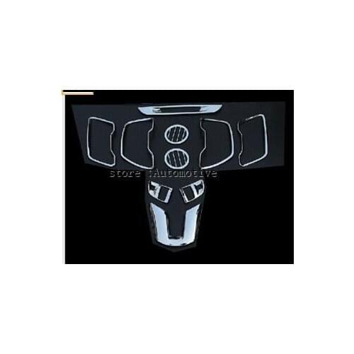 Fit for Kia Sportage R 2011 2012 2013 inner decoration ABS Chrome trim steering wheel DVD outlet trim accessories