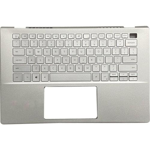 NEW Laptop Palmrest Upper Case With US Keyboard for Dell inspiron 14 5401 5402 5405 09TNWY Silver Computer Case