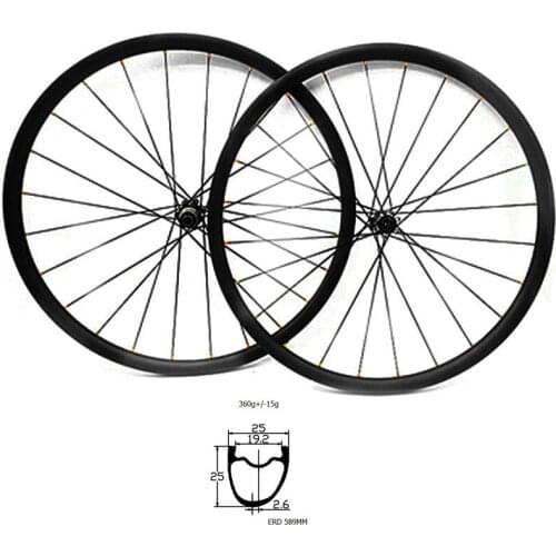 700c Ultralight 1330g carbon road disc wheels 25x25mm asymmetry tubeless disc road bike wheels100x12 142x12 Straight pull hubs