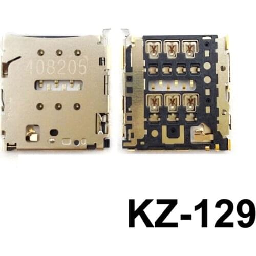 For Huawei honor P6 P6-C00 P6-U00 P6-T00 MediaPad X1 7D-501u Sim Card Tray Socket Connector Plug Repair Part