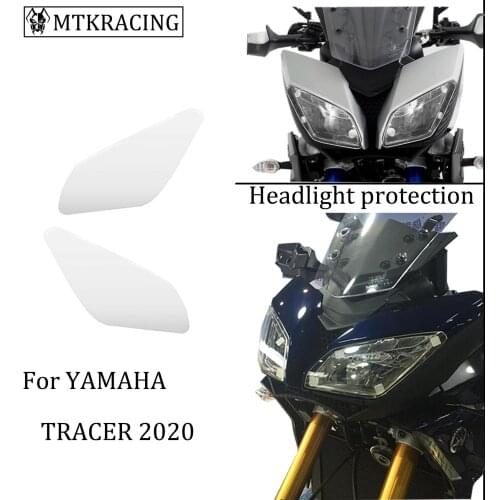 MTKRACING FOR YAMAHA MT09 MT-09 TRACER Headlight protector cover screen lens 2016 2017 2018