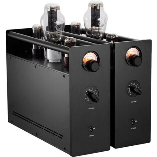 300B left and right channel dual mono tube HIFI stereo power amplifier split pure class A tube amplifier family