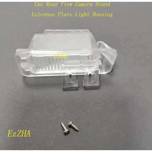 EzZHA Car Rear View Camera Bracket License Plate Light For Ford Kuga Focus Escape Mondeo C-Max S-Max MK1 Fiesta Galaxy EcoSport