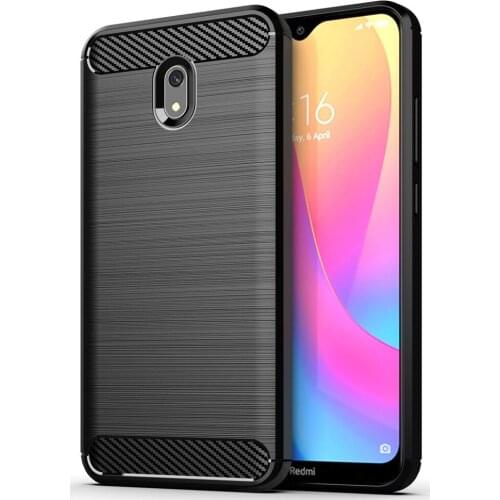 For Xiaomi Redmi 8A Case Luxury Carbon Fiber Skin Full Soft Silicone Cover Case For Xiaomi Redmi 8A Redmi8A Phone Case