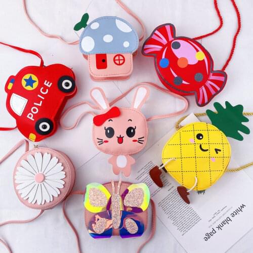 Lovely Childrens Mini Shoulder Messenger Bags Cute Fashion Baby Girls' Accessories Coin Purses Boys Kids Small Handbags Wallet