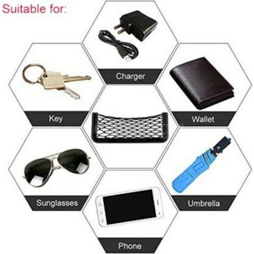 Elastic Storage Net Practical Replacement Seat Back Universal Accessories