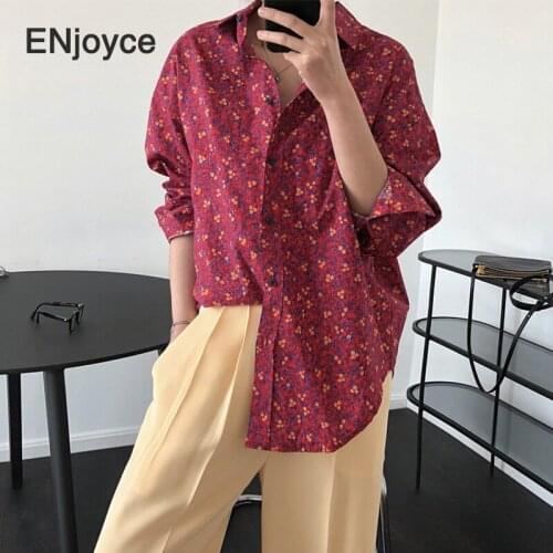 Женские красные рубашки ENJOYCE China At AliExpress