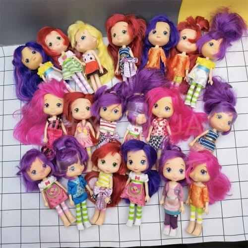 1 / 3Pcs / SetF Authentic Strawberry Doll Multi-joint Movable Play House Childrens Toys Childrens Gifts