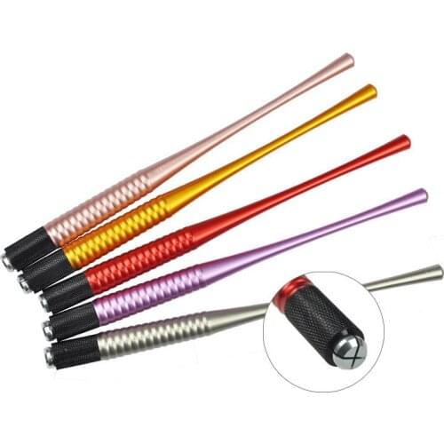 1PC Microblading Tattoo Machine Tools Tattoo Permanent Tattoo Eyebrow Makeup Manual Pen Handle Eyelash Mini Manual Tools
