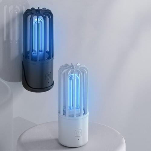Mini UV Light Sanitizer lamp Ultraviolet Ozone Disinfection Light for Small Spaces Kitchen Room Travel Office Bathroom