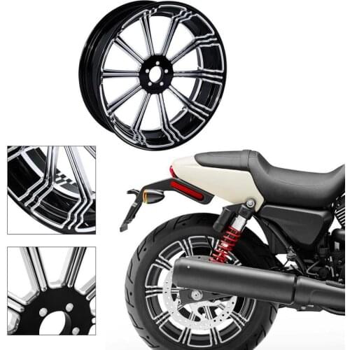 Motorcycle 18" x 5.5" Rear Wheel Rim For Harley Touring Models Road King Electra Street Glide FLTR FLHT FLHR FLHX Non ABS 09-17