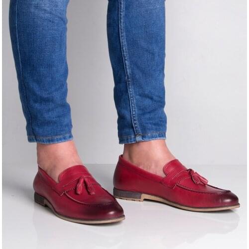 Sail-Lakers Burgundy Men 'S Daily Casual Shoes