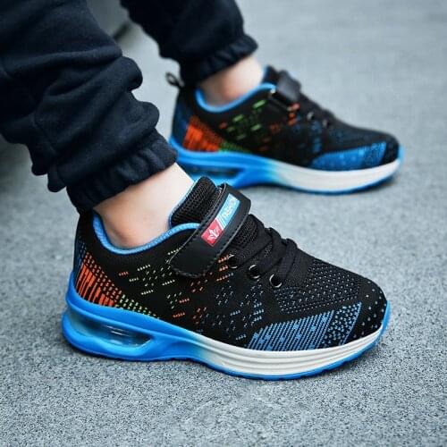 Autumn New Kids Shoes Breathable Mesh Boys Sneakers Girls Sport Shoes Children Shoes Boys Fashion Running Shoes Soft Tenis Shoes